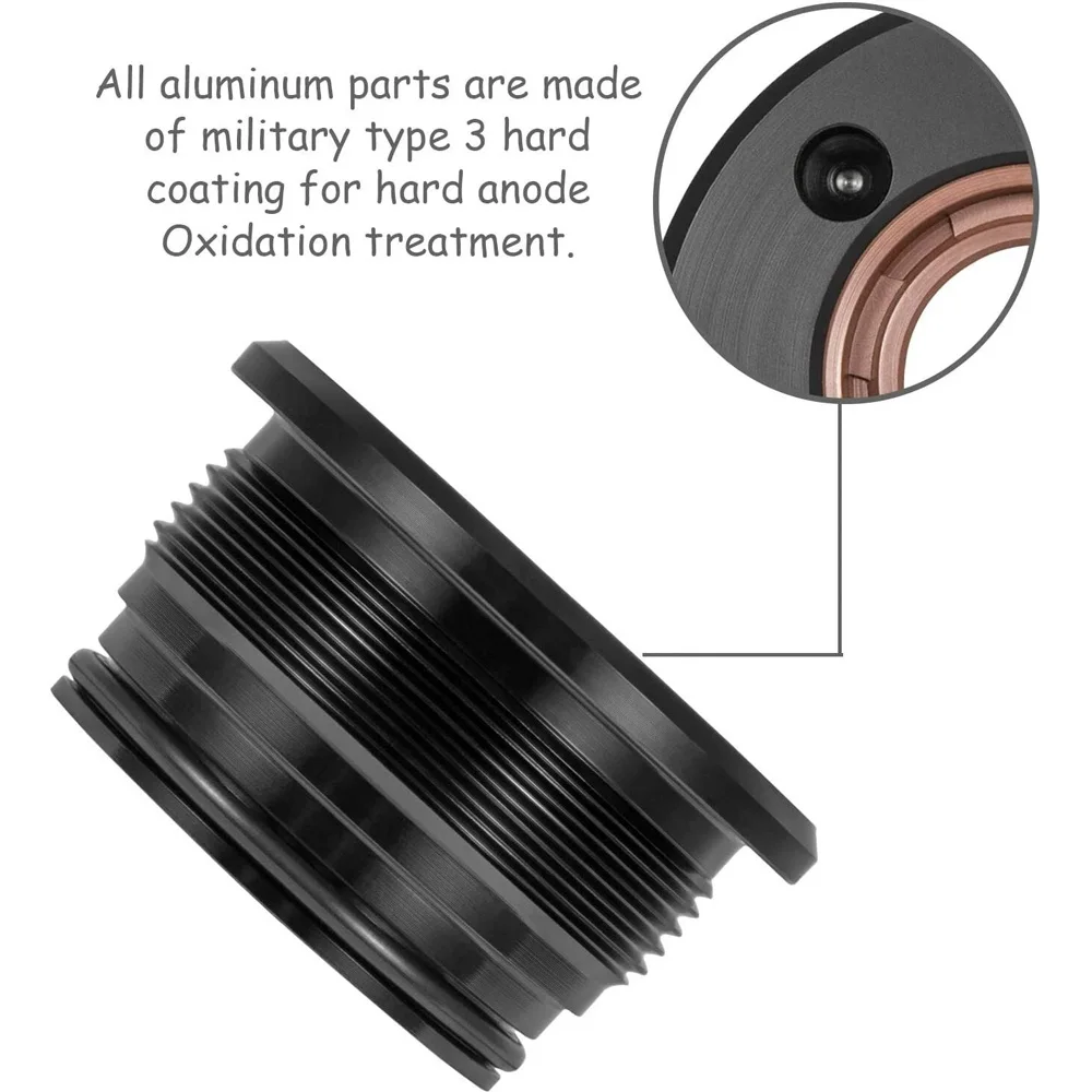 

Trim Cylinder RAM Rebuild Kit Fit for Volvo Penta Trim Cylinder 3860881 290 872612 872837 Duo Prop(2PCS)