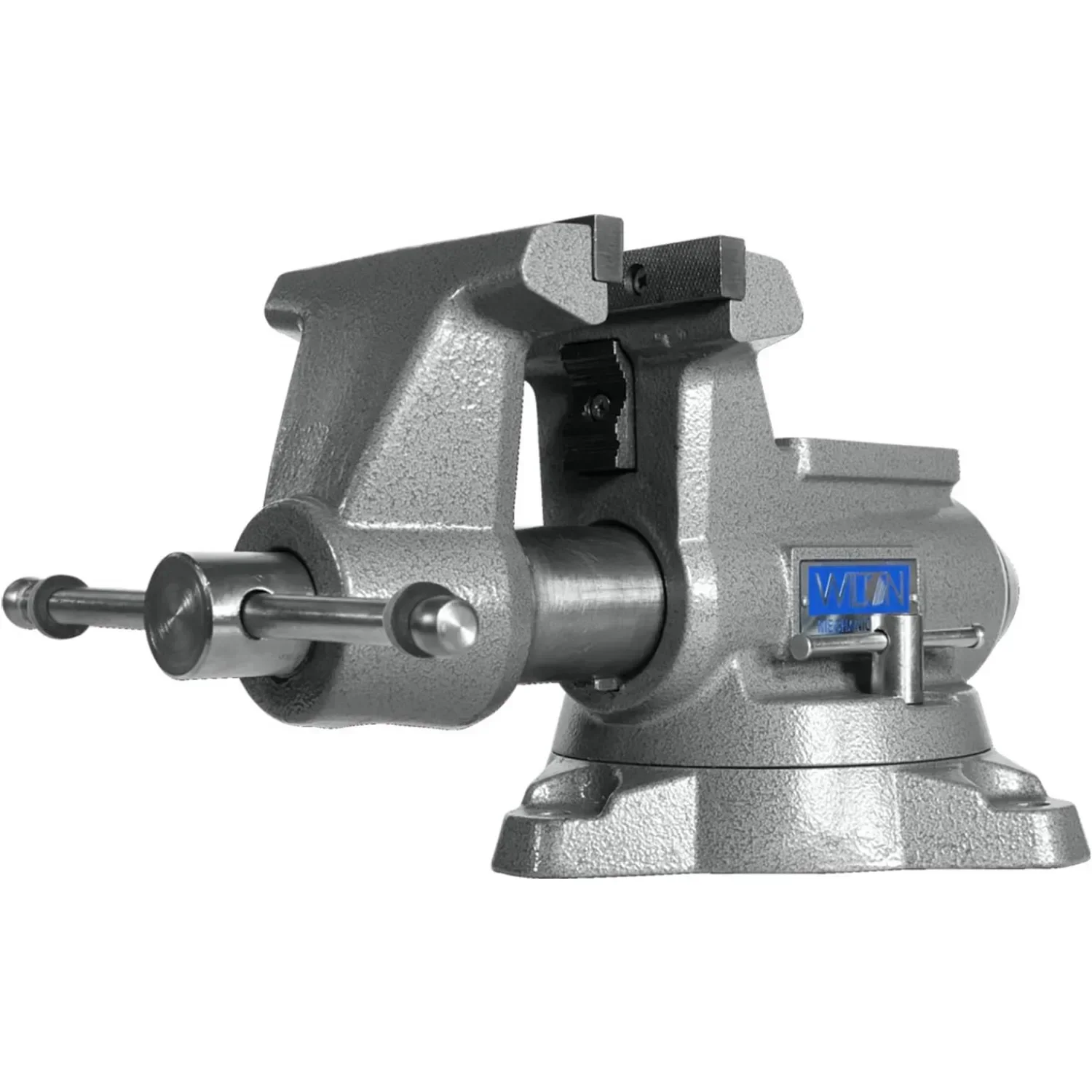 

Wilton Mechanics Pro Bench Vise, 5-1/2" Jaw Width, 5" Jaw Opening, 3-5/8" Throat (Model 855M)