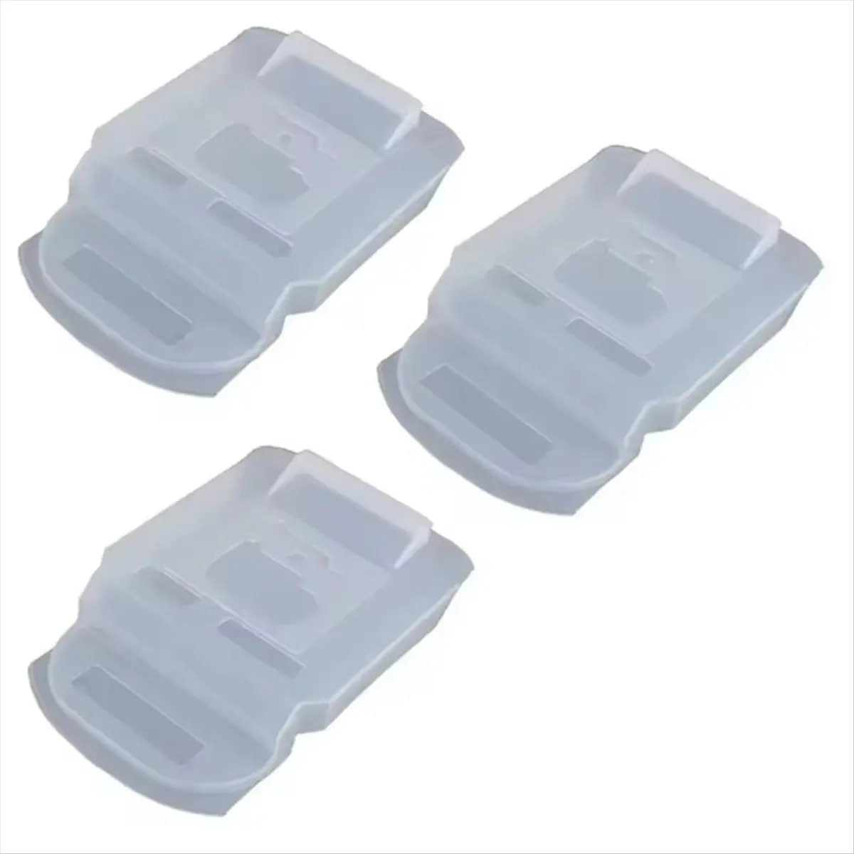 A22I 3PCS Dust Cover Sheath Shield Case for 14.4V 18V BL1830 BL1840 BL1850 Li-Ion Battery Contact Protection Cap