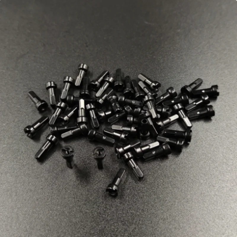 

Столб MV 14G 2.0 Соски с круглой головкой 12 мм 14 мм 16 мм Черный Высокопрочный 14 Калибр Детали для шоссейного велосипеда MTB Алюминиевый сплав Вес 0,4 г