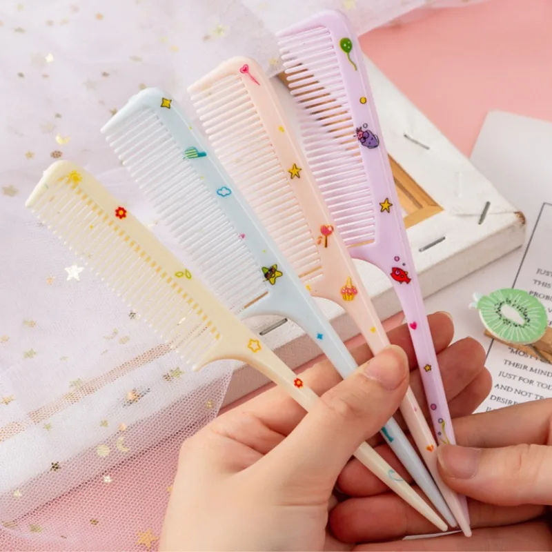 2Pcs Kids Cartoon Animals Hair Combs Set