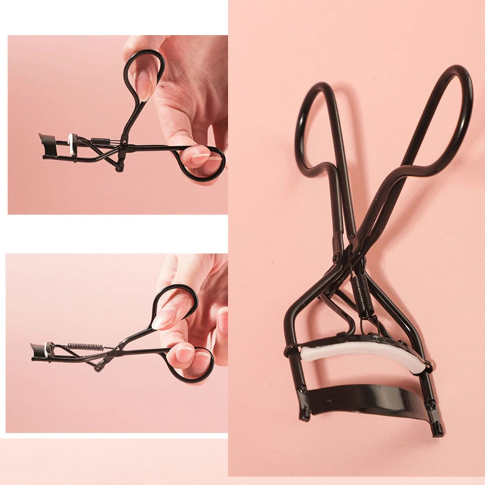 1Pcs Stainless Steel Eyelash Curler Mini Details Part Of Eye Lash Curling Applicator Natural Curly Cosmetic Clip New Makeup Tool