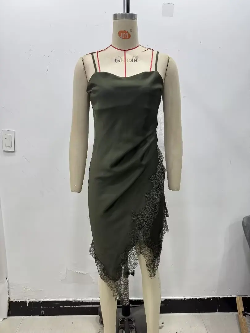 ชุดเดรส KONDALA ทรงเอซิมเมตริก เซ็กซี่ วินเทจ สีพื้น แฟชั่นผู้หญิง 2025 ชุดเดรสสายเดี่ยว ชุดราตรี ชุดออกงาน ชุดเดรสทรงสอบ ไม่มีแขน ชุดเดรสสำหรับงานปาร์ตี้