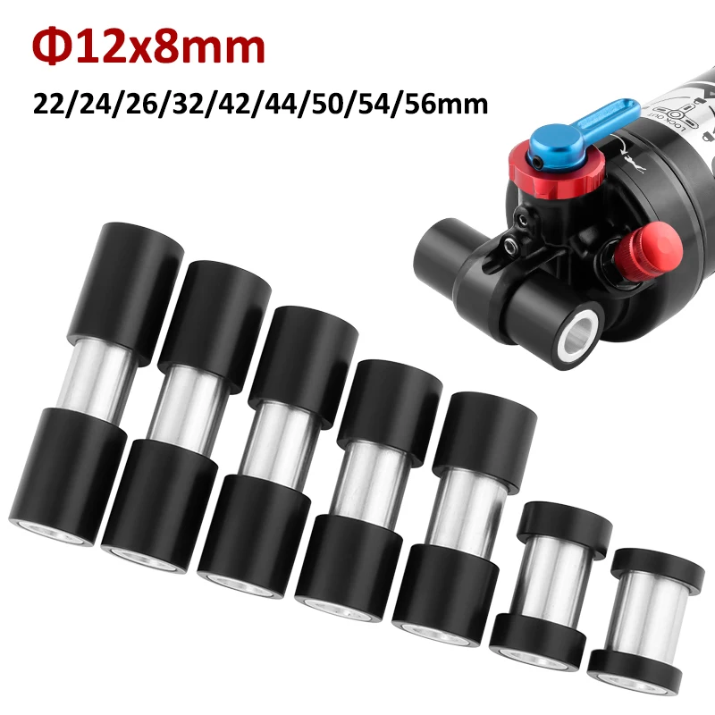 12x8mm Bicycle Rear Shock Bushing Shim MTB Mountain Bike Shock Absorber Inflection Point Sleeve Shim Adapter 22/56mm