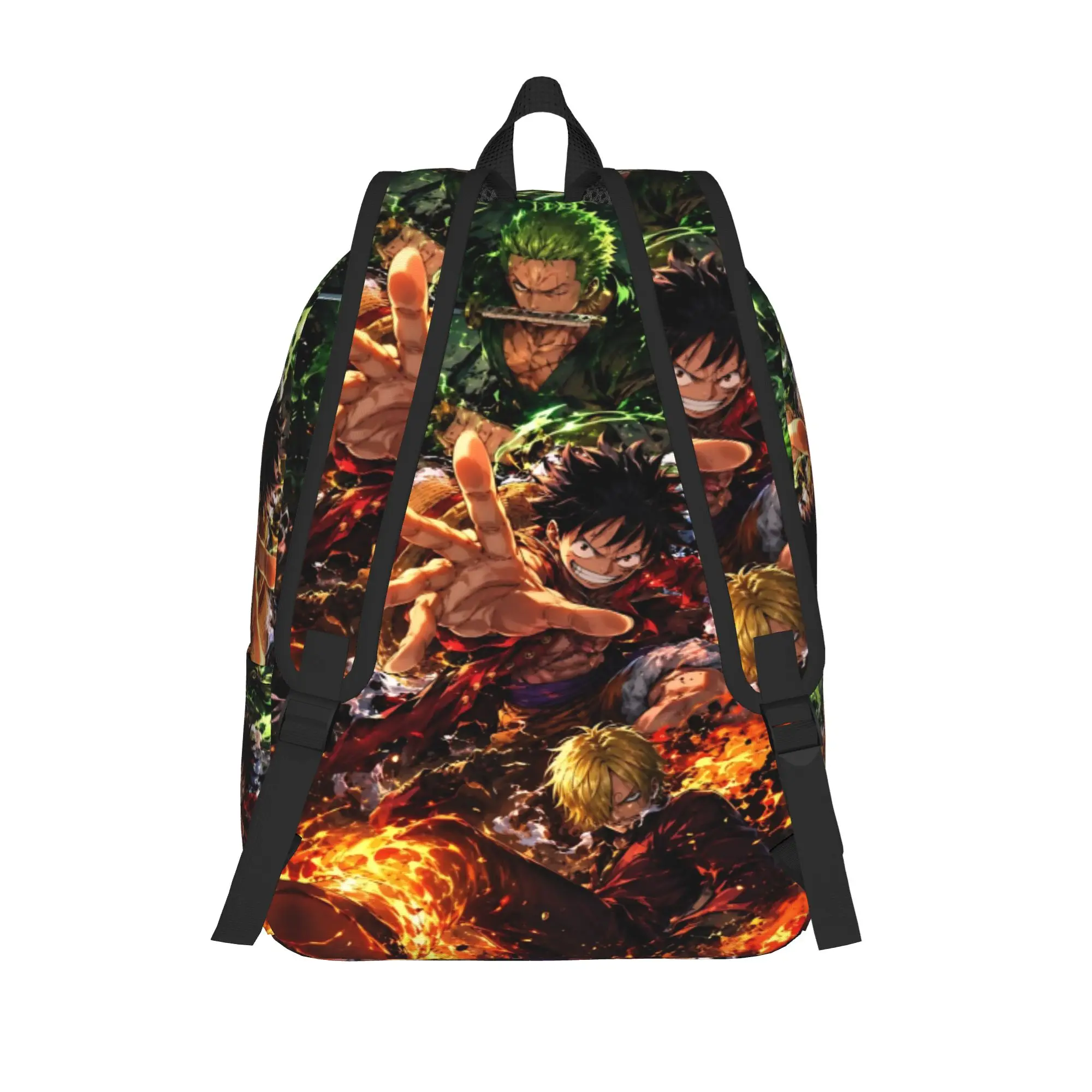 Fashion One Piece Backpack  Mochilas Harajuku Design For Work Office Sturdy Shoulder Rucksack