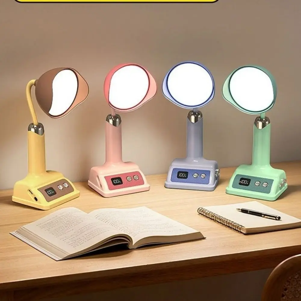 Eye Protection LED Desk Lamp USB Charging Energy-Efficient Reading Table Lamp Flexible Dimming Function Night Light Reading Desk