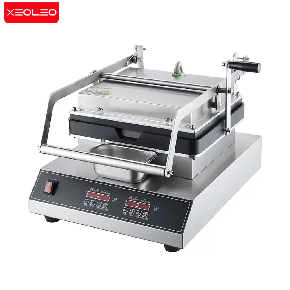 XEOLEO-máquina comercial para hacer tartas de huevo, repostería de 3200W, 30 agujeros, 45MM, antiadherente para hornear