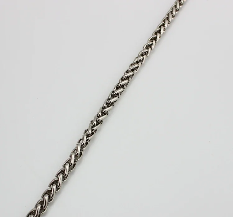 10 meters 6 colors 6mm wide wheat roller Small chain strap handle,crossbody handbag bag belt chain