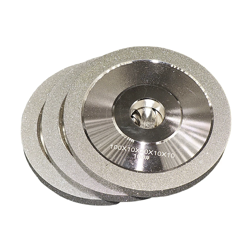 100MM Diameter Diamond Grinding Wheel Ceramic Tungsten Steel Milling Cutter Special Sharpening Tool Alloy Parallel Emery Wheel