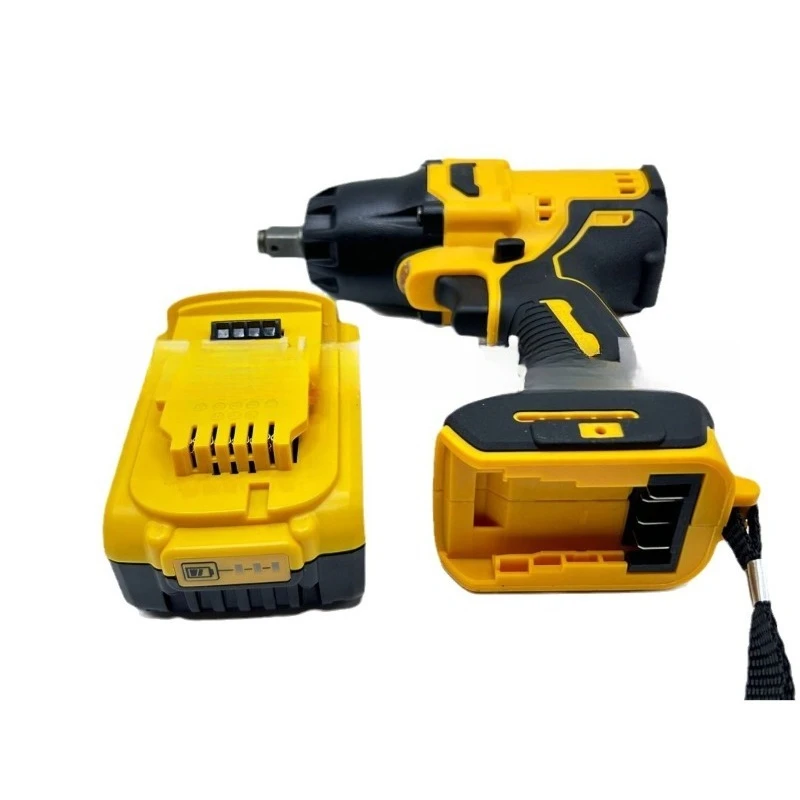 

1200NM 1/2\" Brushless Cordless Impact Wrench 20V Electric Drill for Car Truck Repair Power Tool