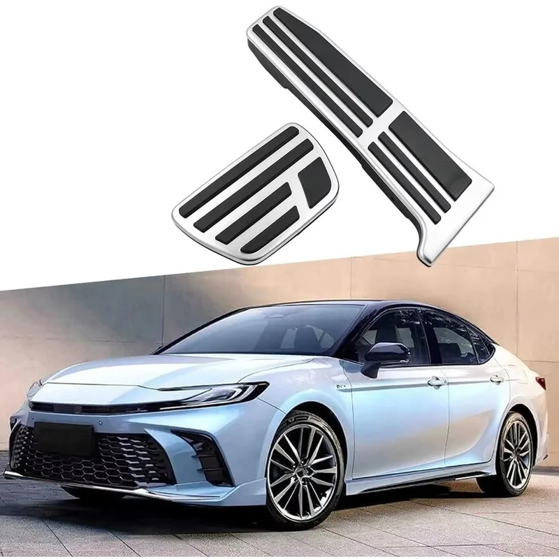 Super Sale Car Pedals for Toyota RAV4 XA60 2026 Camry AVALON 2024 BZ4X AT Accelerator Brake Non-Slip Pedal Cover Pad Acc