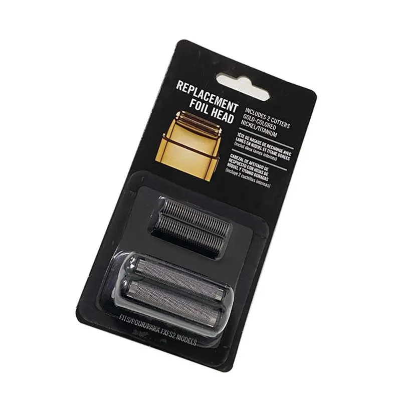 AA81-Shaver Replacement Foil And Cutters For Babylisspro Barberology Double FXFS2G Men's Cordless Shaver Special Shaver Easy To