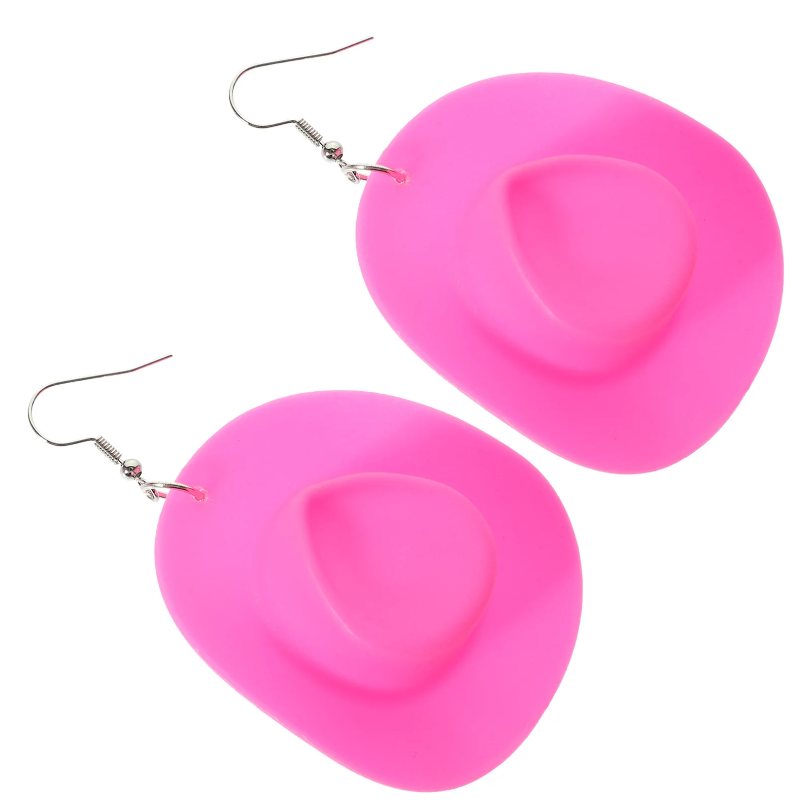 

1 Pair Cowgirl Hat Dangle Earrings For Women Lightweight Drop Jewelry Stylish Vintage Party Costume Decorative Gift Accessory