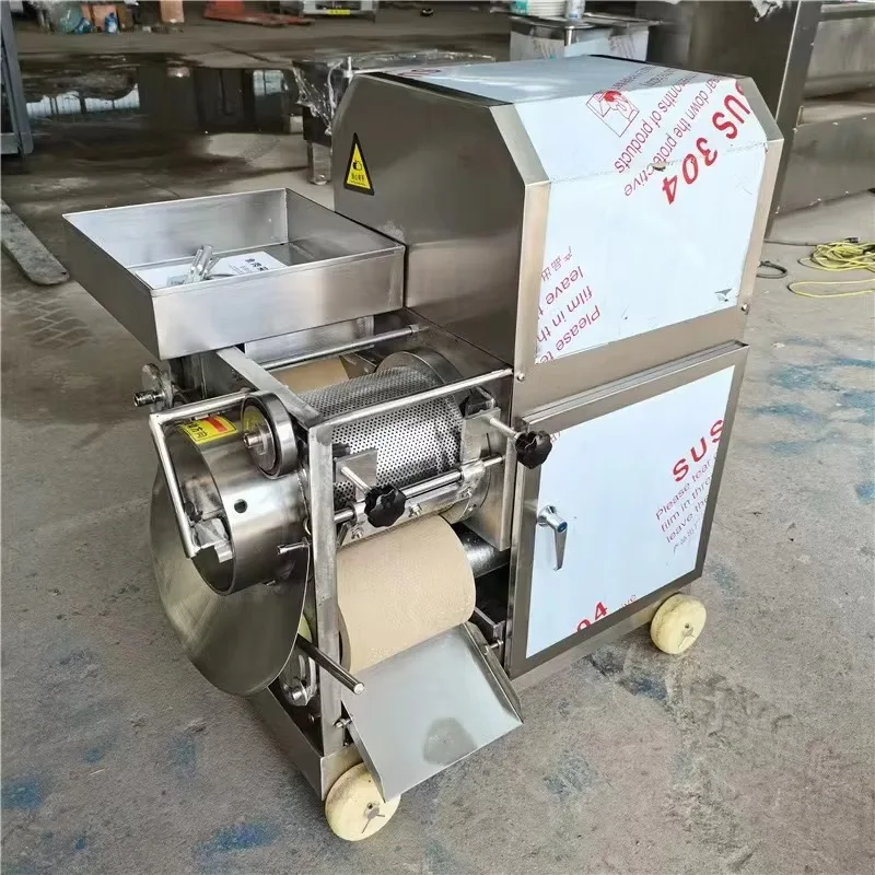 High Quality Commercial Automatic Shrimp Peeler Peeling Fish Deboner Machine with Cylinder Diameter Customized