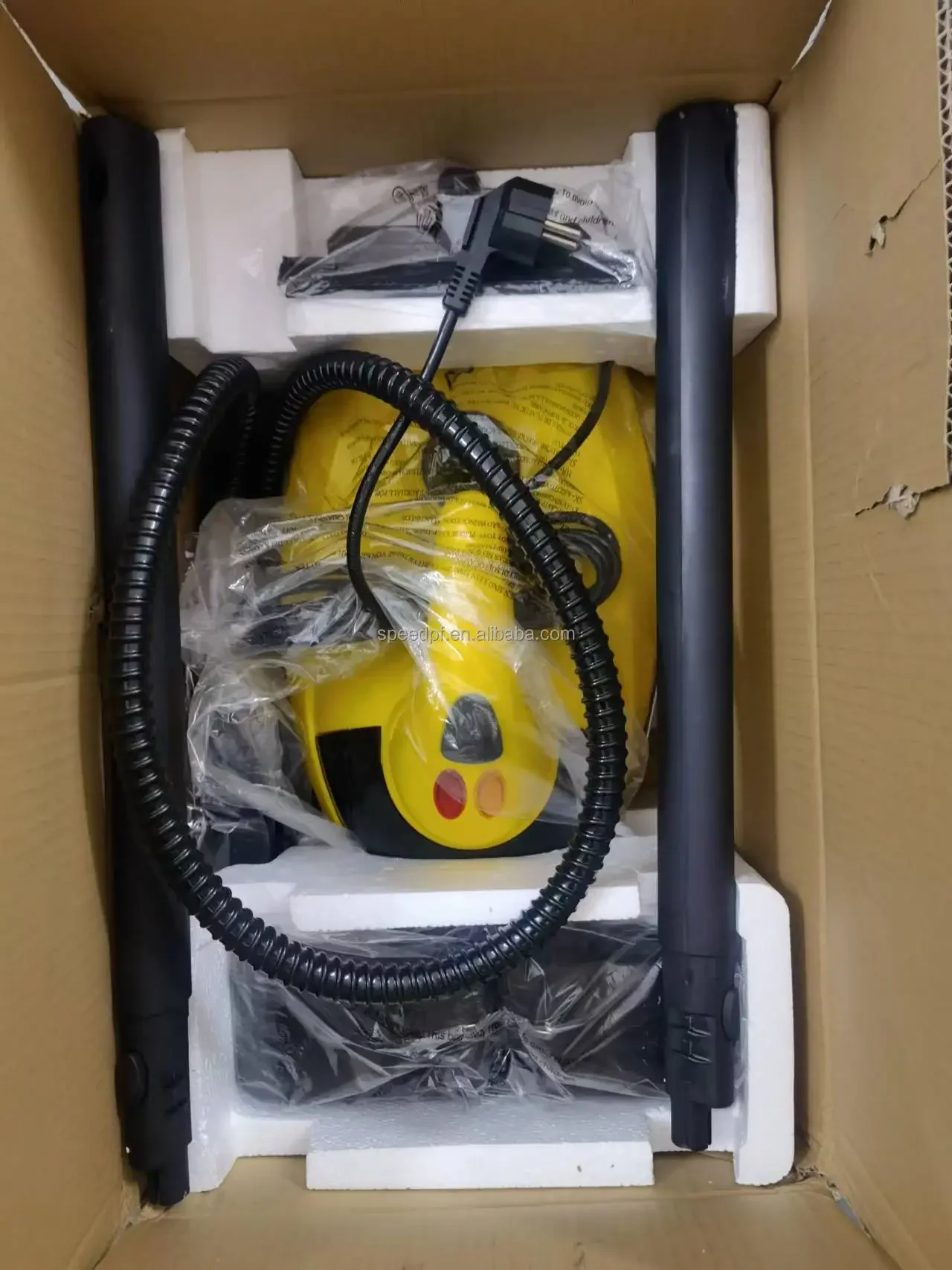 Multifunctionele draagbare hogedrukstoomreinigingsmachine voor carrosserieverf, tapijt, vloer en raam