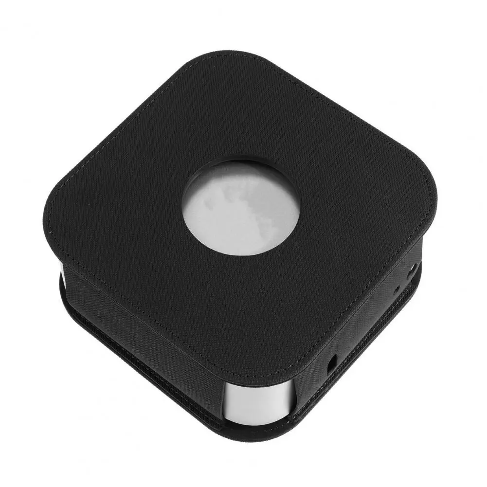 

All-round Guard for Mini 4 Faux Leather Protective Cover for 4 Desktop Computer Host Sleeve Dustproof Shell Protector Sleek