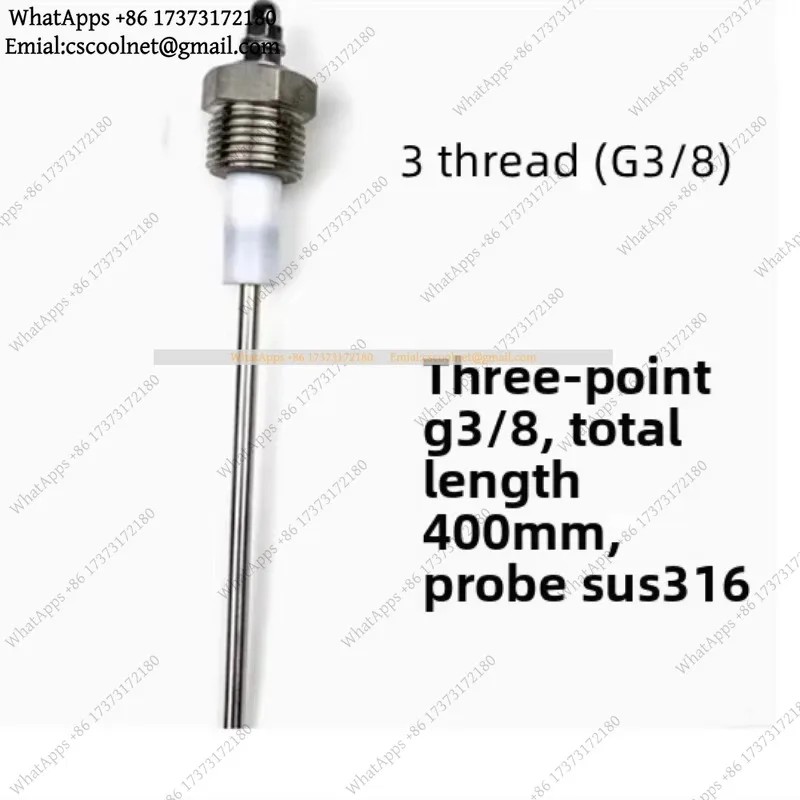 JS02 316 Stainless Steel Water Level Electrode Probe for Boiler Steam Generator & Food Machinery