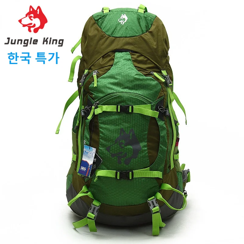 

JUNGLE KING CY1005 Outdoor Camping Shoulder Bag Unisex General Walking Backpack 55L Travel Mountaineering Bag Waterproof