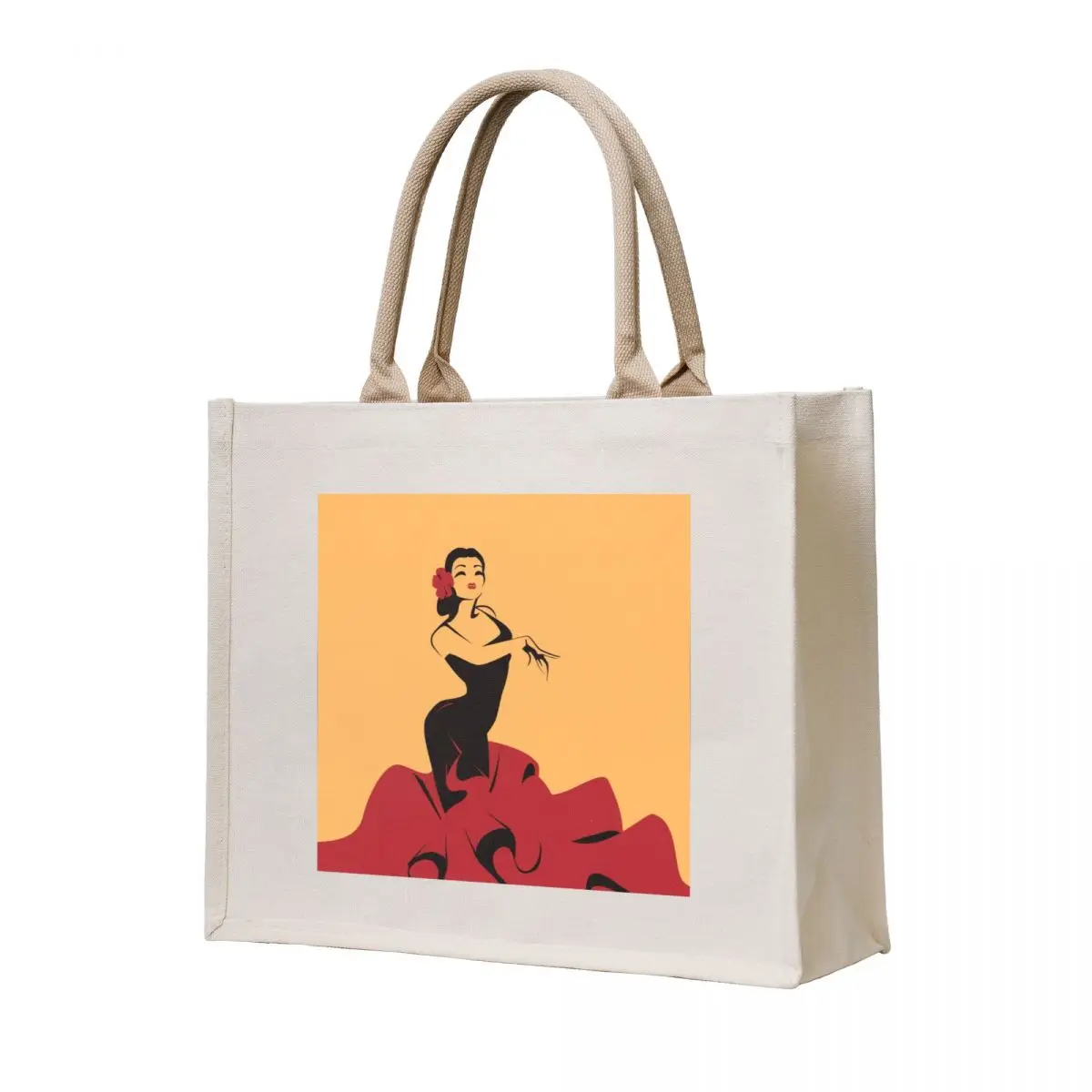 

Flamenco flame Tote Bag canvas tote bag bags for women tote bag canvas shopping cart bags