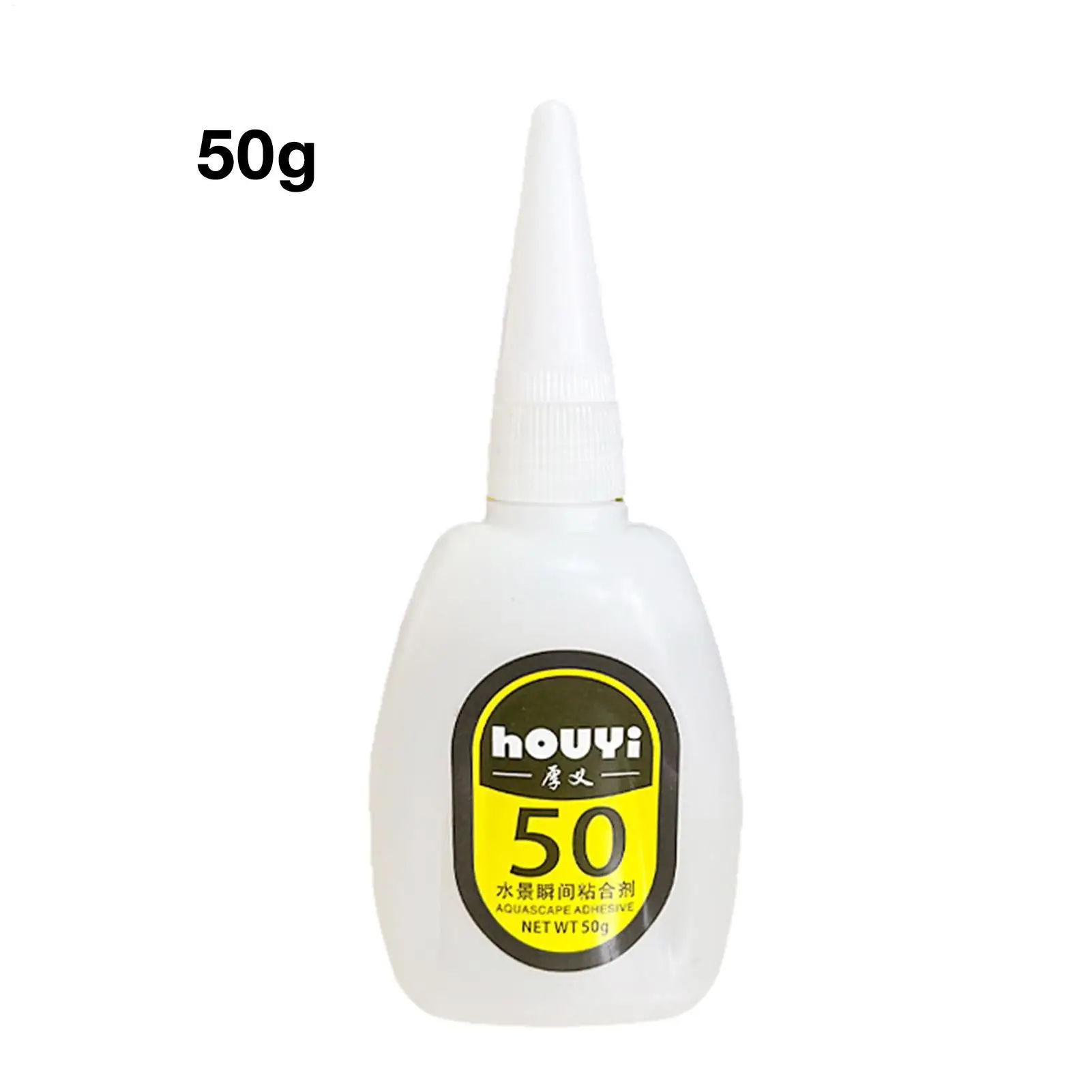 50/100 г прозрачный мгновенный клей для акваскейпа, водостойкий аквариумный клей, долговечный аквариумный клей для растений, случайный цвет крышки