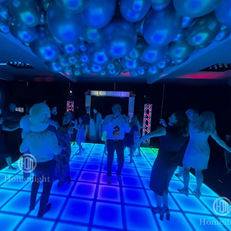 

DMX512 Outdoor LED Dancefloor Party Matte Glossy Dance Floor LED for DJ Stage Show Bar Wedding
