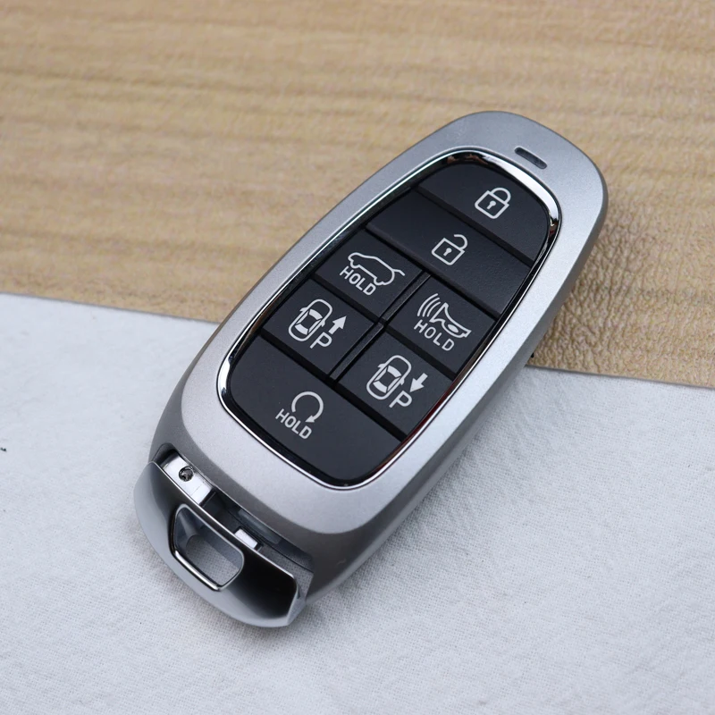 Car Key Housing Key Case Shell for Hyundai LAFESTA CUSTO Ionic Grandeur GN7 Solaris Sonata Hybrid NEXO NX4 Grand Santa Fe Tucson