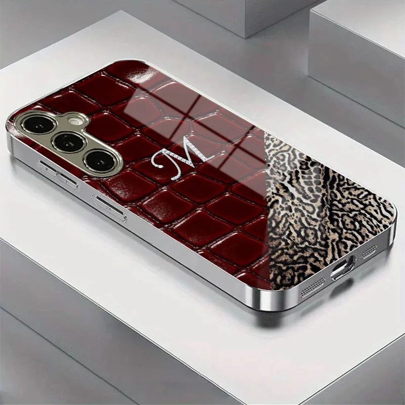 Electroplated Glass TPU Hard Case for Samsung Galaxy S26 S25 S24 S23 S22 S21 FE,Ultra,Plus Scratch Resistant Advanced Protection