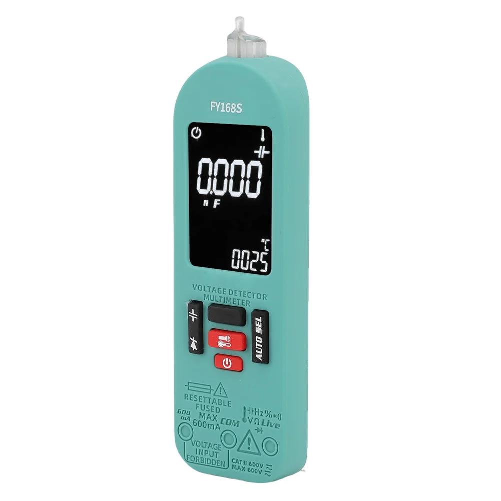 Multimeter With Circuit Break Detection Battery Tester Digital Multimeter Built-in 400mAh Battery Non-contact Voltage Sensing