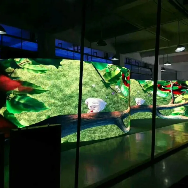 【Hot Sale】Stage Customized P2.6 P2.9 P3.9 P4.8 Curved Movable LED Display Screen Led Panel Indoor Outdoor Rental Flexible Front