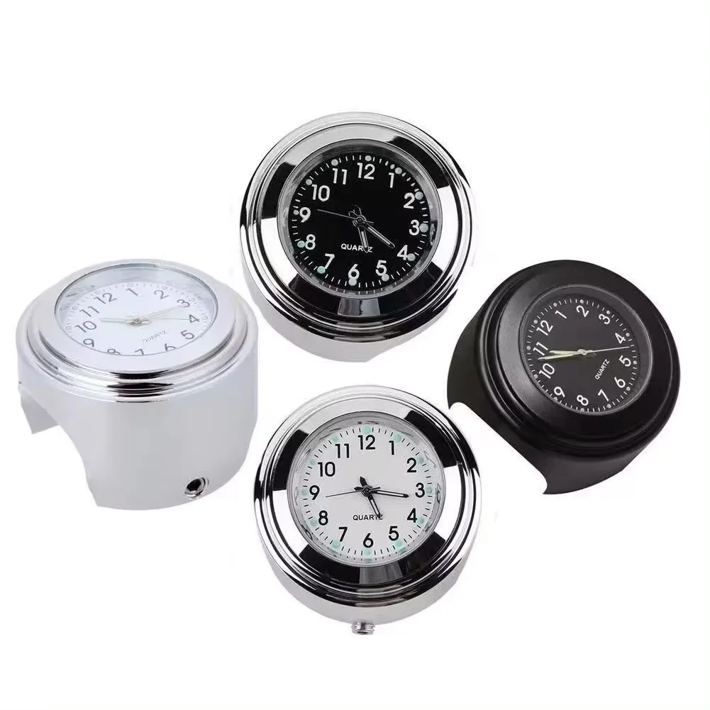 

Часы наручные для мотоцикла, универсальные Кварцевые водонепроницаемые с креплением на руль и гаечным ключом для Harley, Suzuki, Yamaha, 7/8 дюйма