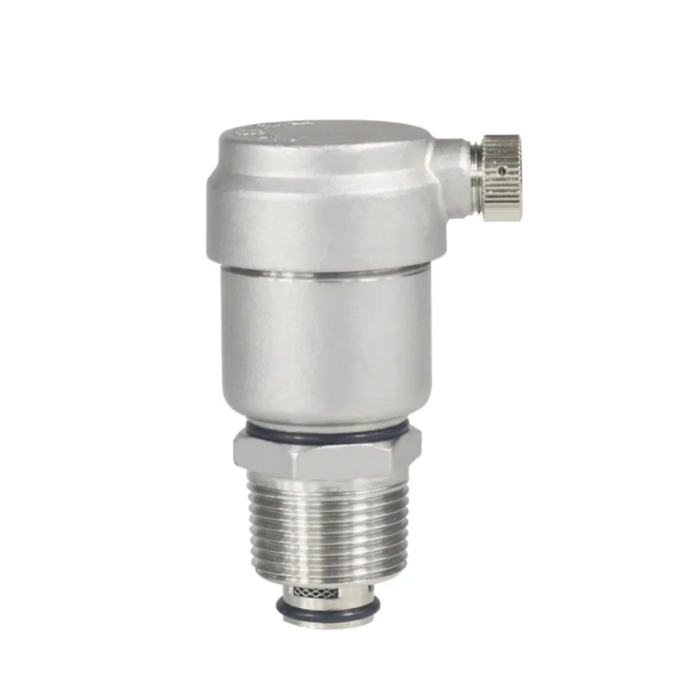 1pc Floor-Standing Heating Valve 304 Stainless Steel Pointed Automatic Exhaust Valve Vertical Tap Water Heating Valve Tools