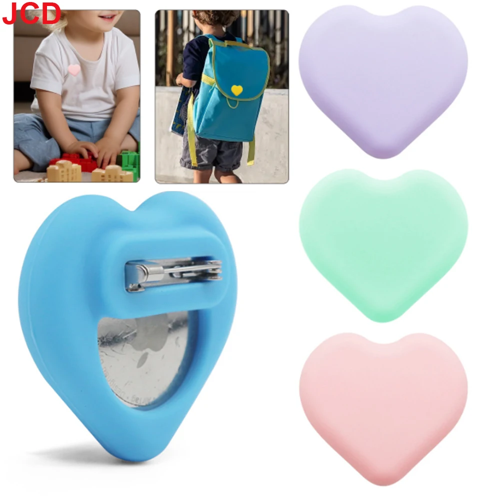 1pc Herzförmige Silikon Schutzhülle für Airtag Kinder Ältere Haustier Anti Verlust Gerät Schnalle Schutzhülle Anti-scratch Shell