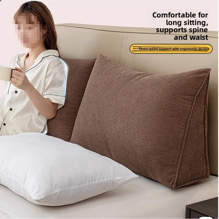 

Бархатная подушка для поясничной поддержки для офисного автомобиля, мягкий чехол Barest Cuion, однотонная подушка для кровати, современная простая подушка для сна