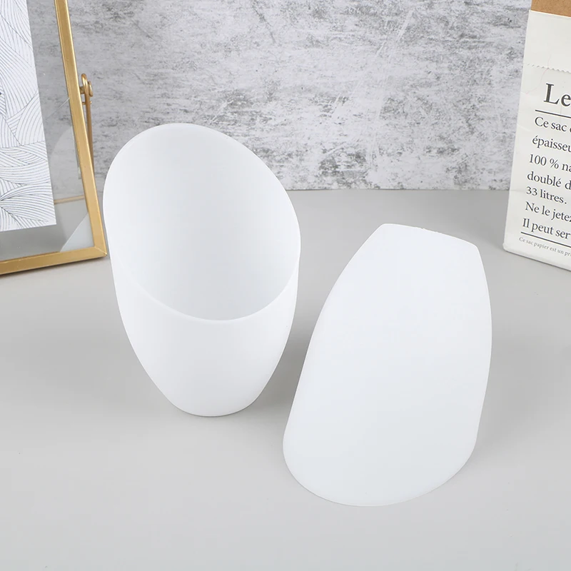 1 pz copertura della lampada in plastica semplice copertura della luce domestica accessorio luce Chic bianco