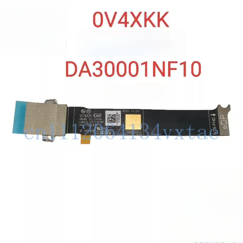 New 0V4XKK V4XKK LF-L074P for XPS 13 9320 Laptop EDP Cable Wire Screen Connection Line Touch 0.1