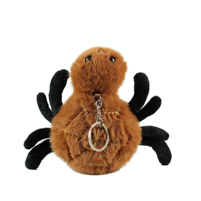 New Simulation Insect Pendant Plush Toy Keychain Insect Doll Animal Doll Bag Pendant