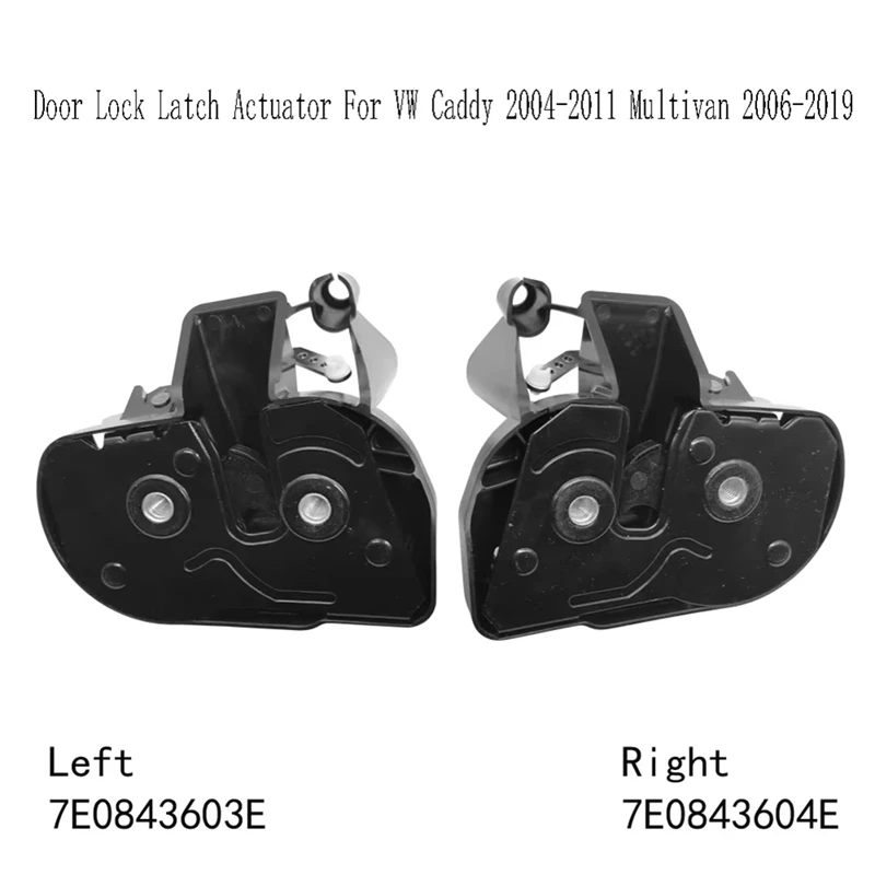 Super Sale Left+Right Door Lock Latch Actuator for VW Caddy 2004-2011 Multivan