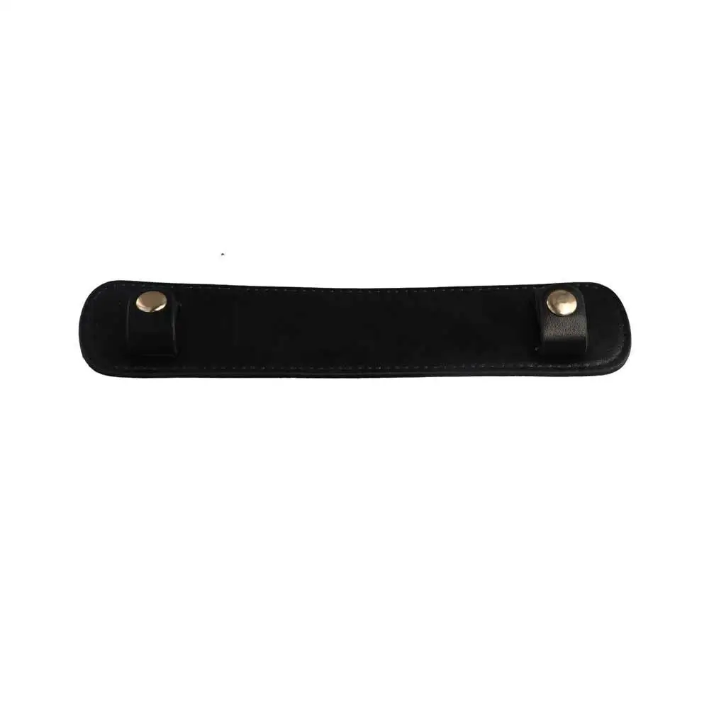 PU Leather Bag Strap Decompression Pads Wide Snap Bag Handle Fixing Clip All-match Korean Style Bag Strap Shoulder Rest Shopping