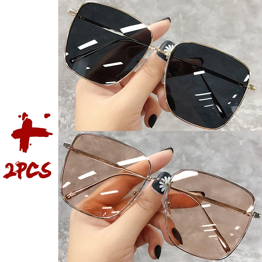 Sonnenbrille Frauen Luxus Platz Männer Fahren Reise Marke Design Gradienten Vintage Sonnenbrille Weibliche Unisex Retro Oculos Neue 2026 – Detail 26