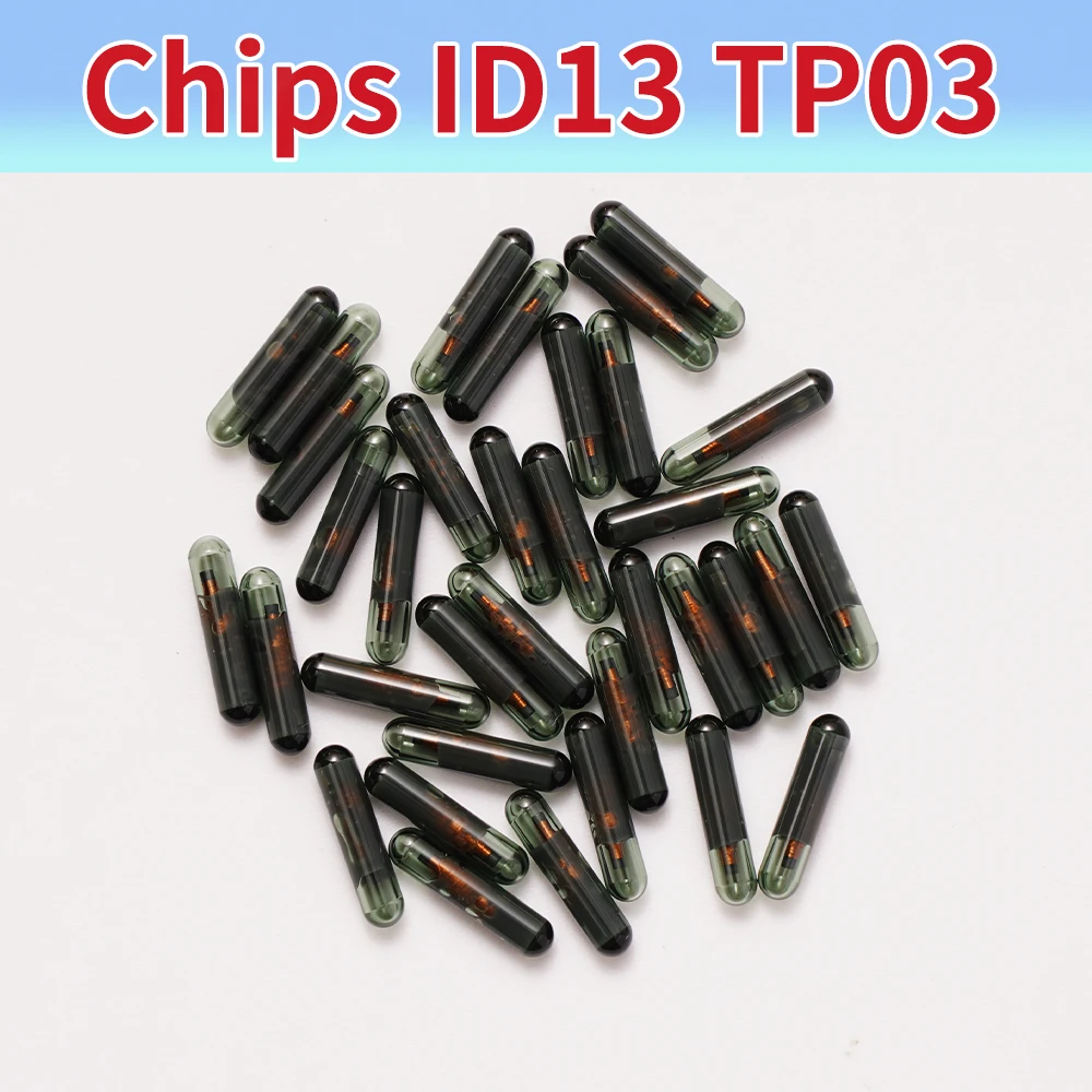 مرسل آلي زجاجي رقاقة مفاتيح للسيارة ، فارغة ID13 ، زجاج TP03 ، أكورا ، بويك ، هوندا ، 10: 50: 50