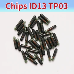 10pcs 20pcs 50pcs Car Key Chip Blank ID13 Chip Glass TP03 id 13 glass Auto Transponder chip For Acura For Buick For Honda