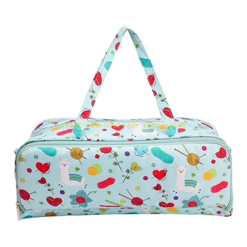 

Сумка для пряжи L9NB для вязальных спиц и швейных принадлежностей, аксессуары в комплект не входят