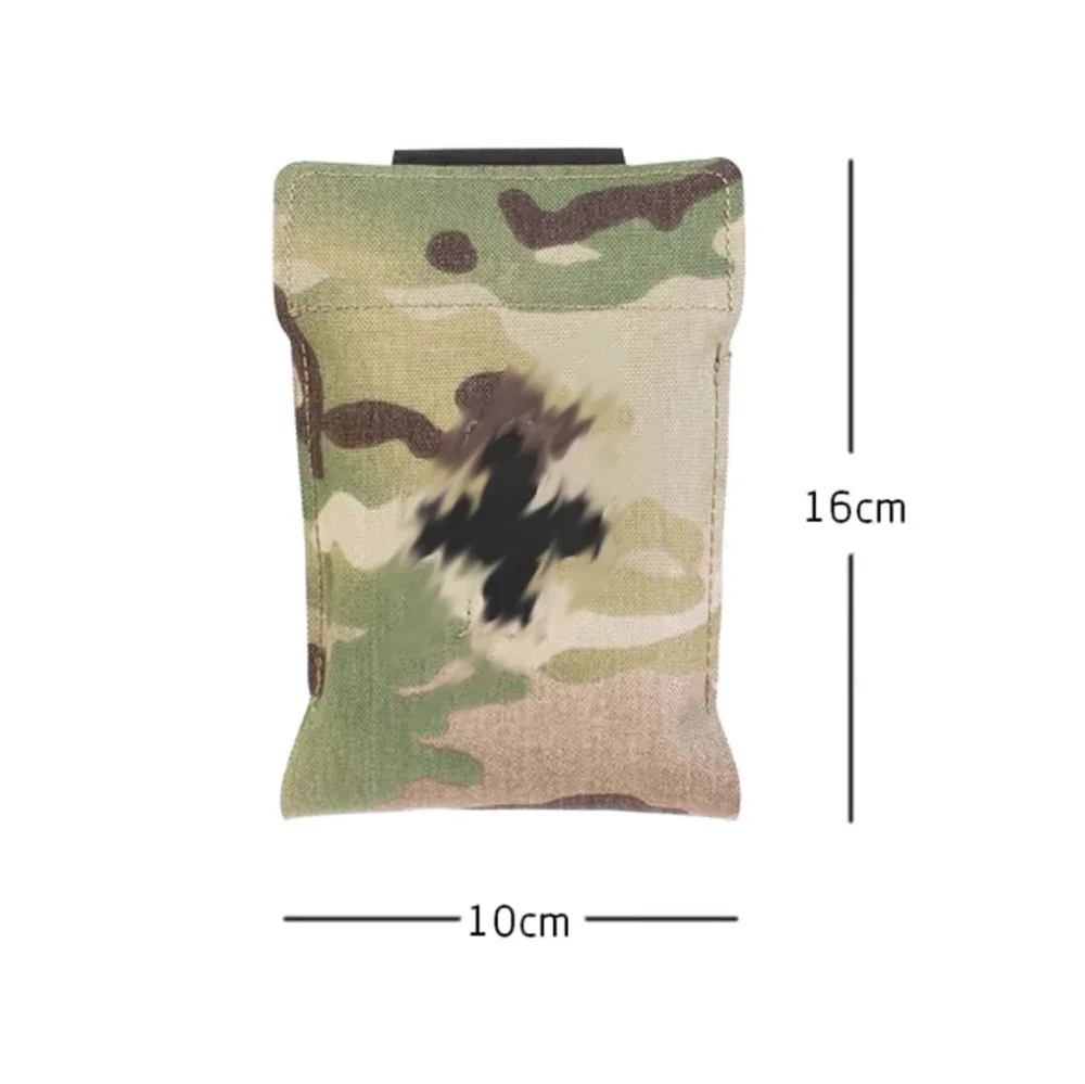 Portable Medical Bag Outdoor Camping Emergency Supplies Small Clip Pouch