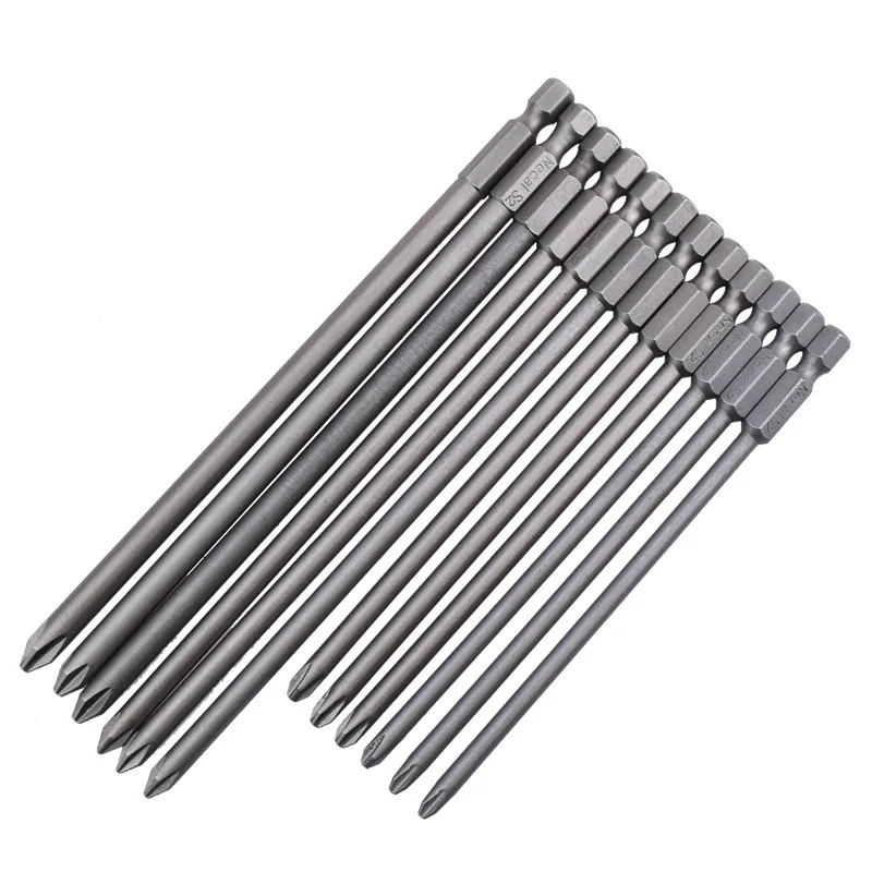 Imagem -05 - Ferramentas de Broca Phillips Screw Driver Comprimento de 14 Hex Shank Ph1 Ph2 Comprimento de 120 mm e 150 mm 10 Pcs Lot