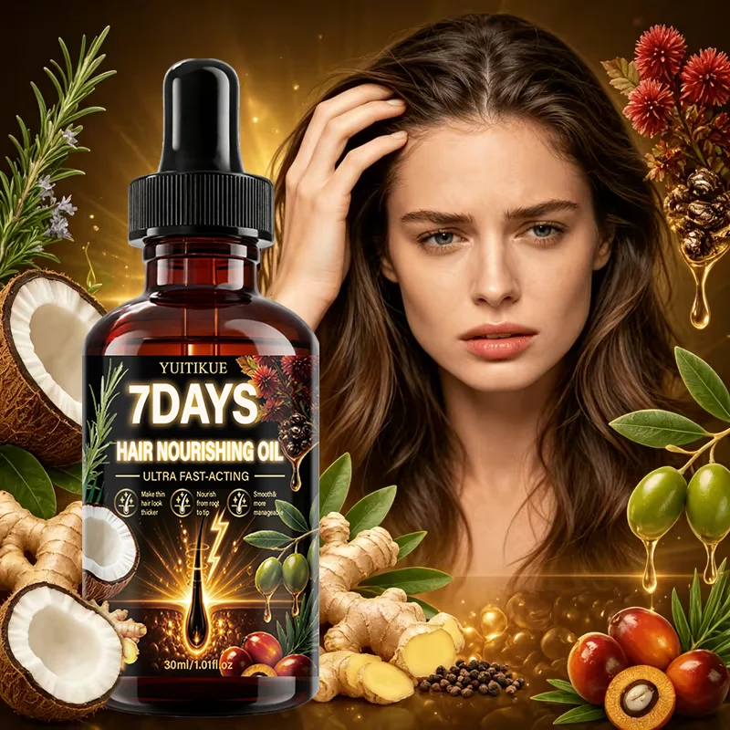 Hair Care Olive Oil - 7 Days Hair Nourishing Oil Ginger