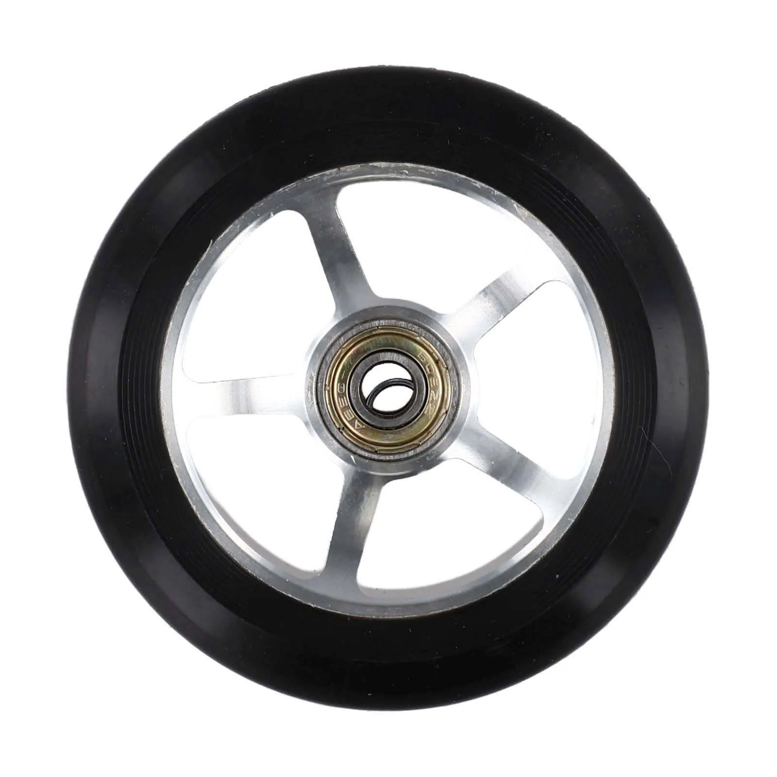 1Pc 100mm Pro Stunt Scooter Wheel With Bearings Aluminum Alloy Core Wheel For Kick Scooter Wheel Replacements Parts