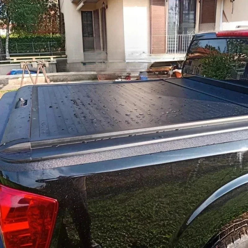Rustproof Aluminum Alloy Retrac Roller Shutter Tonneau Cover Fit Pickup Truck Bed Waterproof