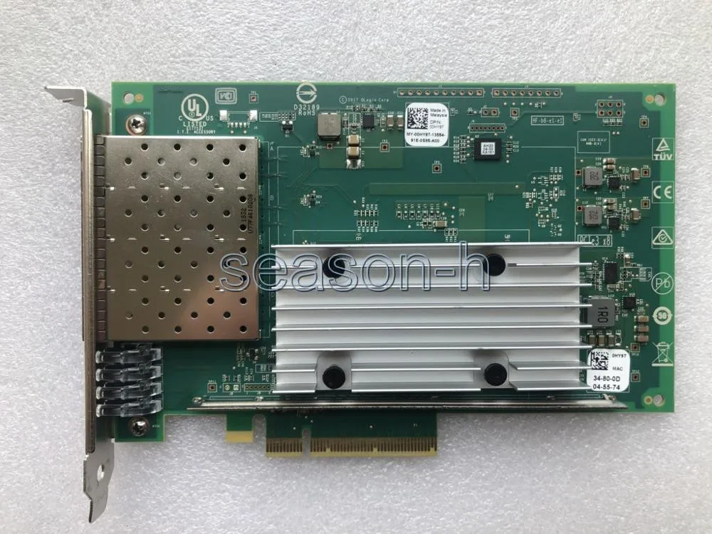 QL41164HFCU-DE   00HY9T QUAD PORT 10GB SFP+ PCI-E CONVERGED NETWORK ADAPTER