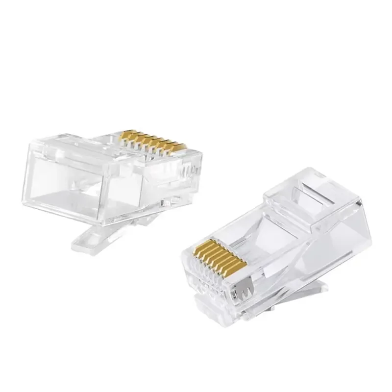 

UTP FTP Cat5e Cat6 End Pass Through RJ45 Connector RJ45 Plug UTP 8P8C Connector
