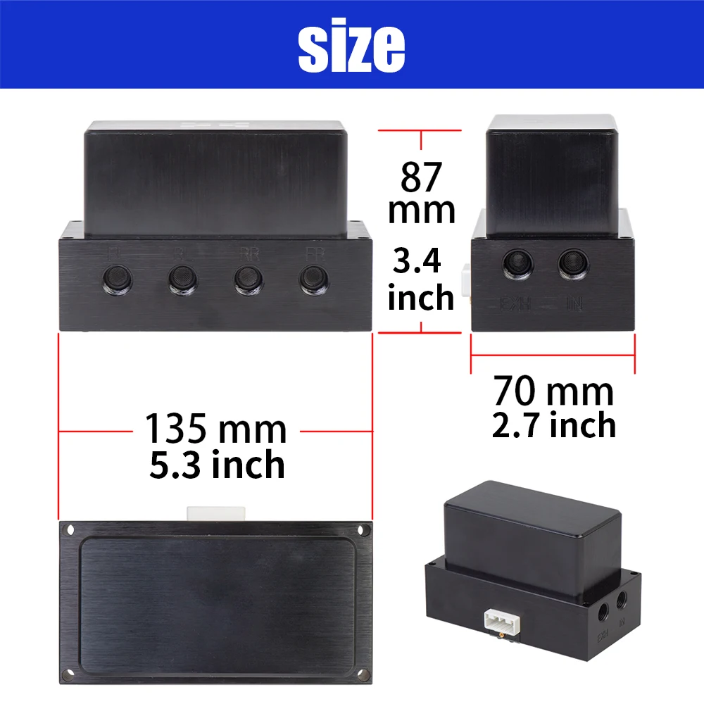 Universal air Suspension System Electronic Control System air Management 5 Memory MP-DV8A12001 Pneumatic